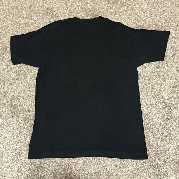 VTG 90s Cowboy Butts Drive Me Nuts T-Shirt Men’s Large Black Single Stitch - Picture 7 of 7